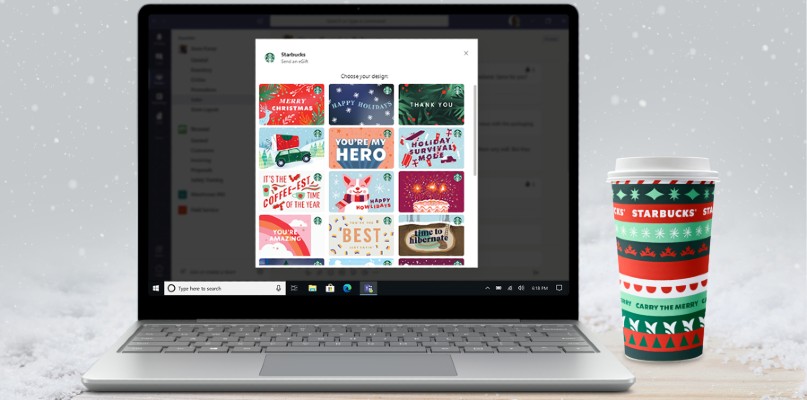 Starbucks lance son app Rewards dans Microsoft Teams ...
