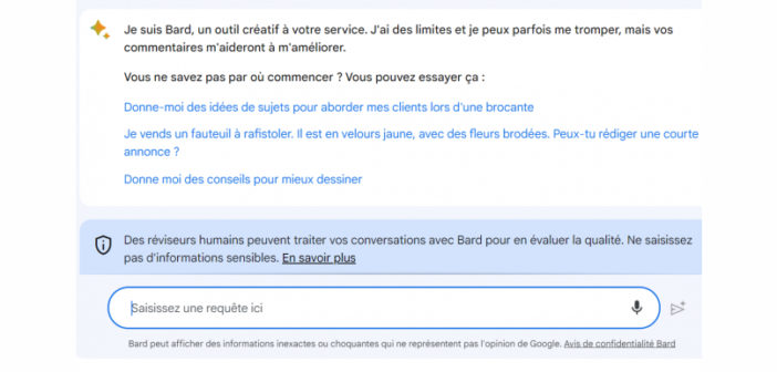 IA générative : Le Bard de Google débarque en Europe